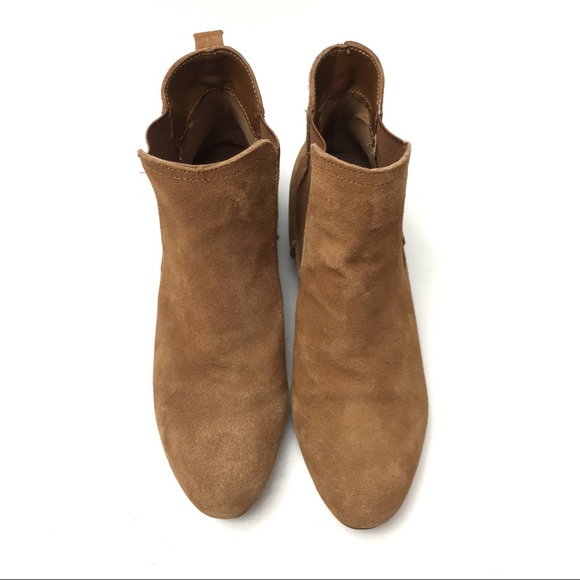 Steve Madden Suede Pull On Gored Ankle Boots - Picture 5 of 8